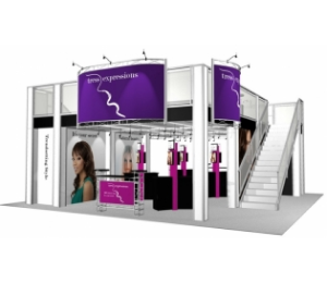 Double Deck Turnkey Rental Displays